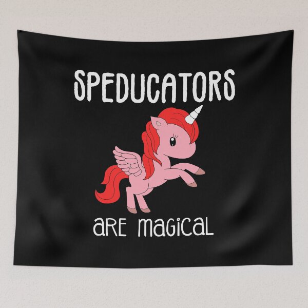 Item preview, Magical Pink Unicorn Special Ed Teacher Speducator product designed and sold by jakehughes2015.