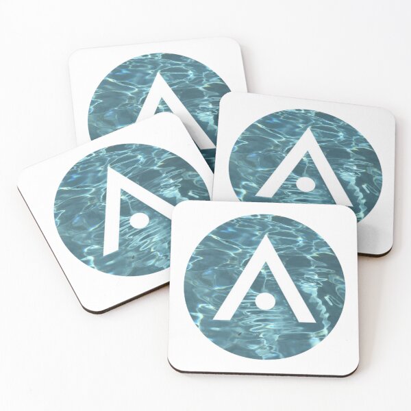 Item preview, Aveda blue Water Logo designed and sold by Dalaura.