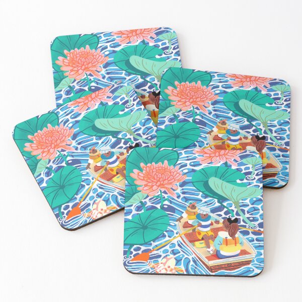 Item preview, Boating amoung the lilies designed and sold by MilkandMomo.