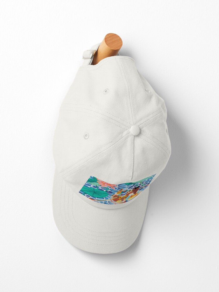 Alternate view of Boating amoung the lilies Cap