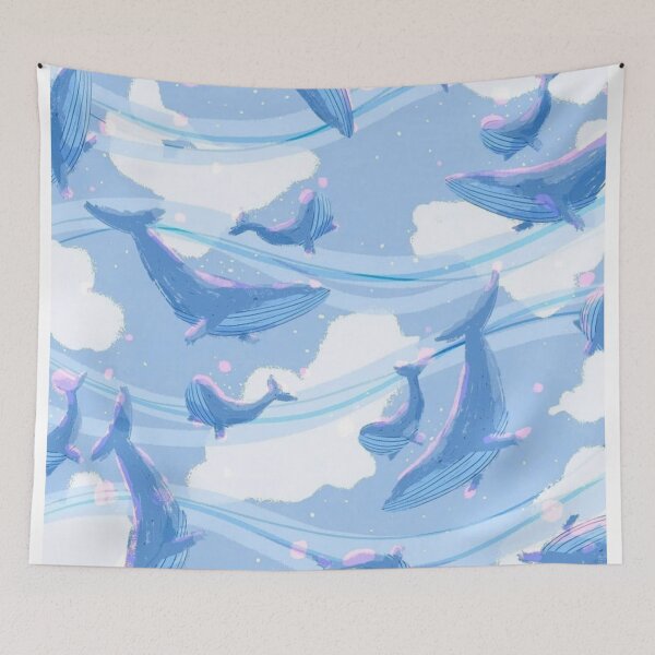 Item preview, frolicking whales designed and sold by ritusdesigns.