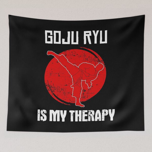 Item preview, Goju Ryu Is My Therapy Karate Quote design designed and sold by jakehughes2015.