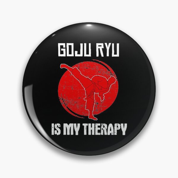 Item preview, Goju Ryu Is My Therapy Karate Quote design designed and sold by jakehughes2015.