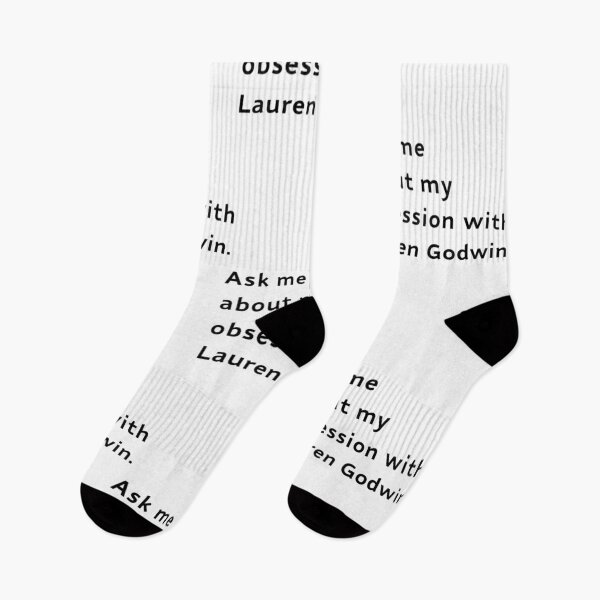 Item preview, Ask Me About My Obsession with Lauren Godwin designed and sold by HendrixHoffm.
