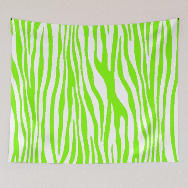 Item preview, Zebra Pattern Camouflage Abstract In Lime Green designed and sold by taiche.