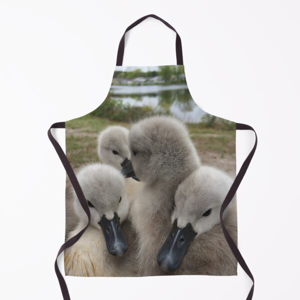 Item preview, Goslings huddled together near a lake designed and sold by Lexipooh76.
