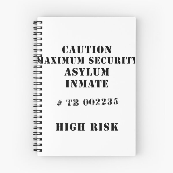 Item preview, Asylum inmate designed and sold by HendrixHoffm.