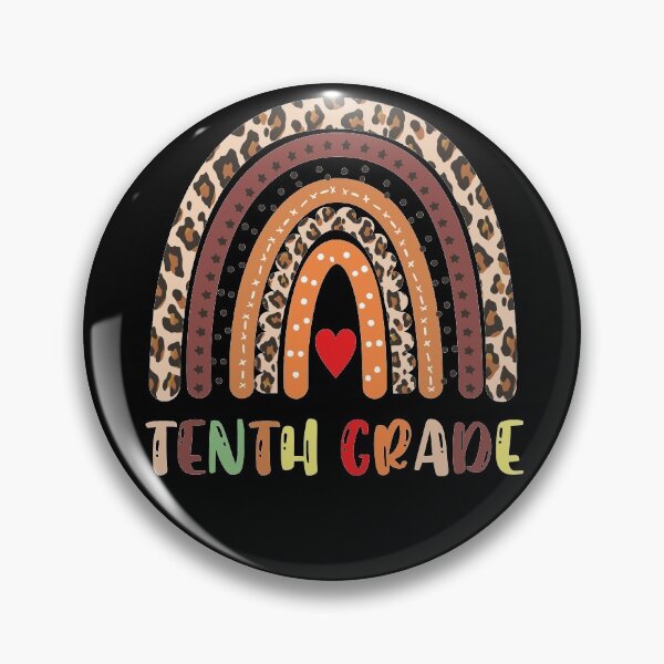 Item preview, Leopard Rainbow Tenth Grade Teacher First Day Of School designed and sold by Tatus Brinal.