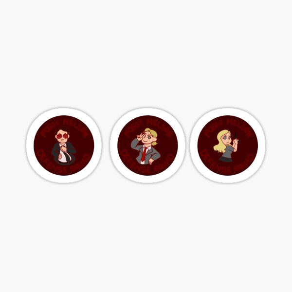 Foggy Nelson Defense Squad Sticker