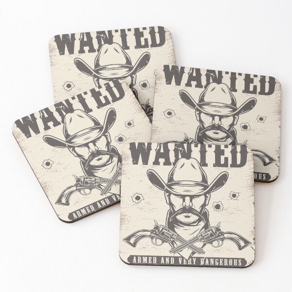 Item preview, Vintage-wanted-wild-west-poster designed and sold by Marakstore.