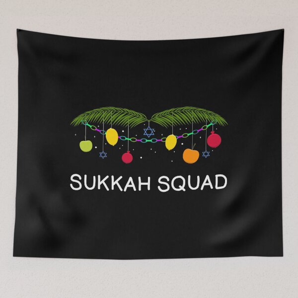 Item preview, Sukkah Squad Jewish Feast of Tabernacles Sukkot print designed and sold by jakehughes2015.