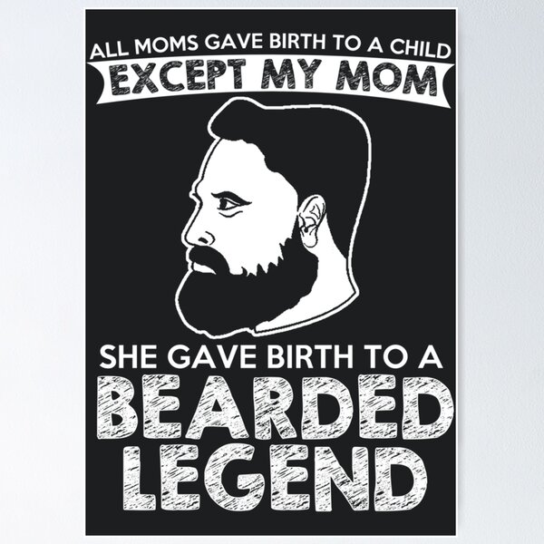 Item preview, Bearded Legend T-Shirt designed and sold by HendrixHoffm.