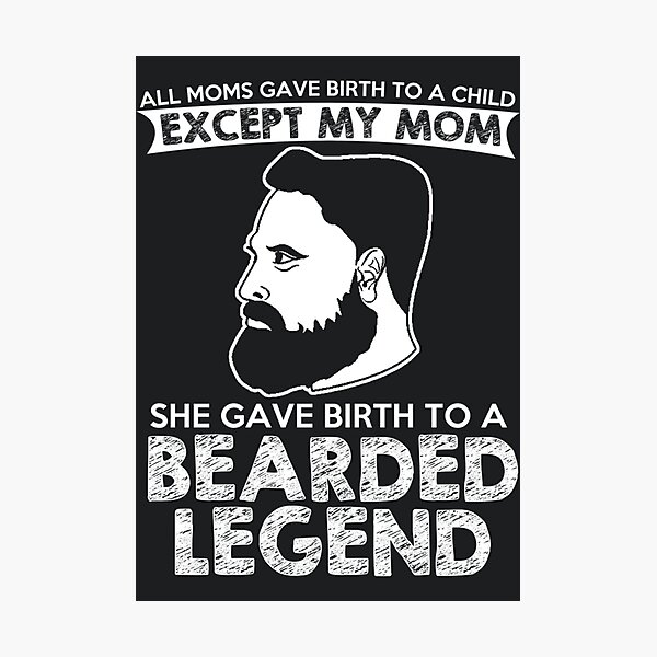 Item preview, Bearded Legend T-Shirt designed and sold by HendrixHoffm.