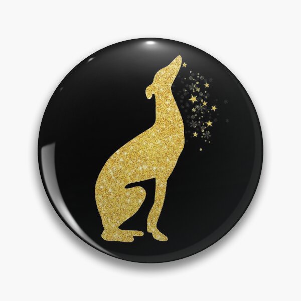 Item preview, Gold Glitter Stars greyhound dog designed and sold by shirtscom.