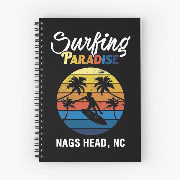 Item preview, Nags Head Surfing Paradise Beach Vacation design designed and sold by jakehughes2015.