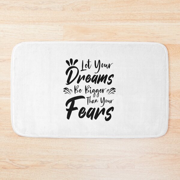 Item preview, Let Your Dreams Be Bigger Than Your Fears Positive Quote designed and sold by Dexter Freeman.