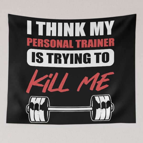 Item preview, Personal Trainer Funny  designed and sold by Michael Scarn.
