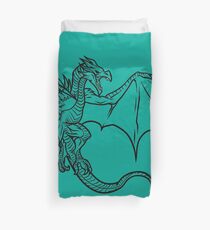 Skyrim Dragon Duvet Cover