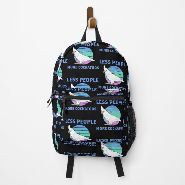 Item preview, Less People Parrot Lover Goffin Cockatoo graphic designed and sold by jakehughes2015.