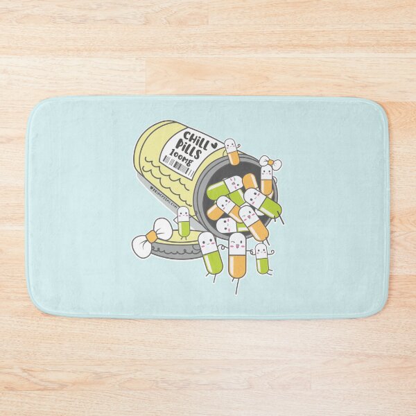 Item preview, chill pills cute pills cartoon designed and sold by princessmi-com.