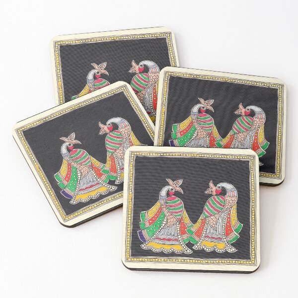 Item preview, Dancing Peacocks designed and sold by EthnicDiscovery.