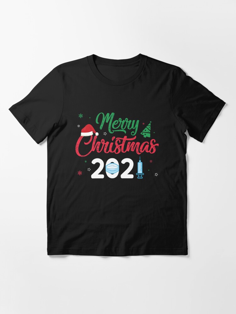 Camiseta « Navidad Camisa, Camisa de vacunación de Navidad 2021, de Navidad 2021, Tendencias navideñas 2021, Regalos Navidad vacunados 2021» de AbriaUnique | Redbubble