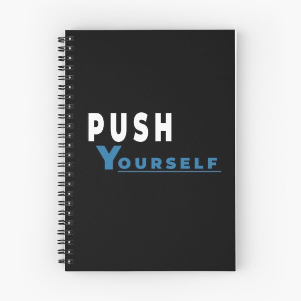 Item preview, push yourself motivational designed and sold by twobillion.