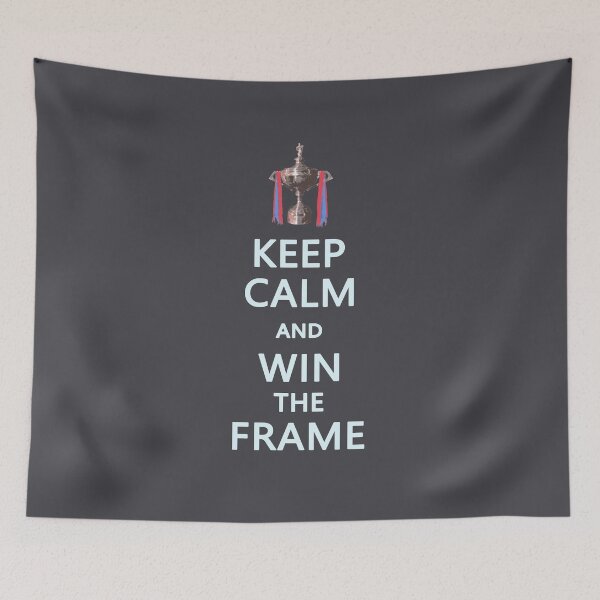 Item preview, Keep Calm and Win the Frame (Billiards, Snooker) designed and sold by Snooker4life.