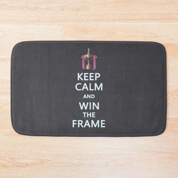 Item preview, Keep Calm and Win the Frame (Billiards, Snooker) designed and sold by Snooker4life.