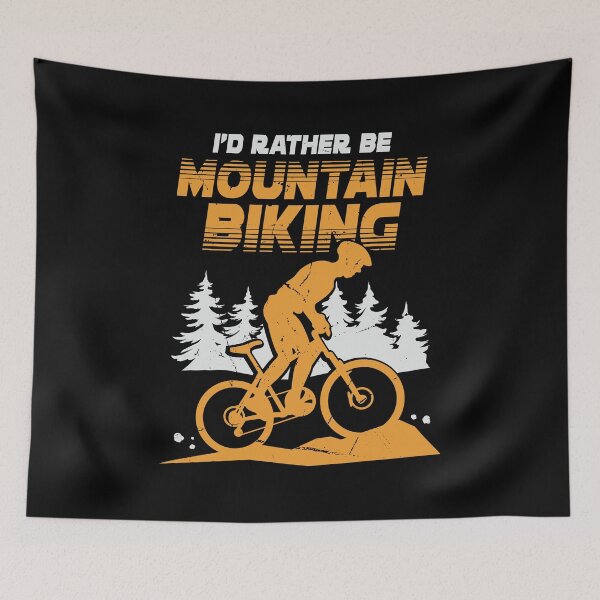Item preview, I'd Rather Be Mountain Biking designed and sold by Marcid95.