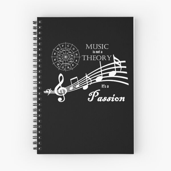 Item preview, Music is NOT a Theory, It's a Passion! designed and sold by wravelo.