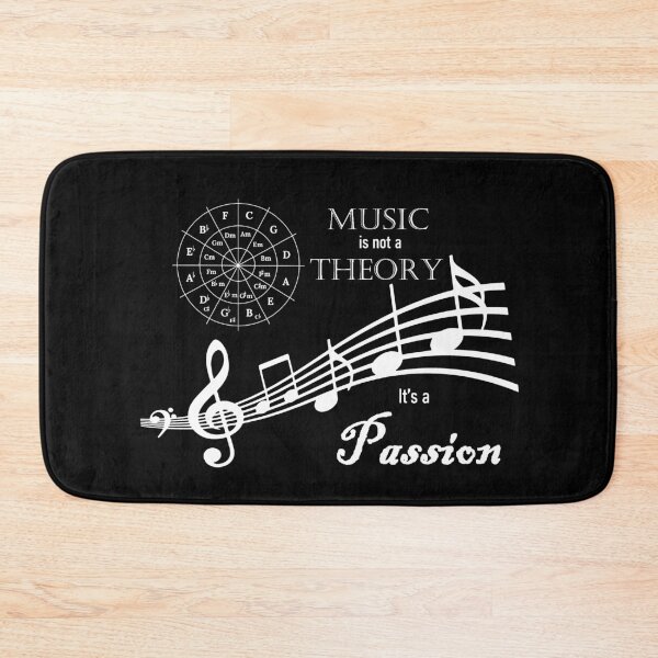 Item preview, Music is NOT a Theory, It's a Passion! designed and sold by wravelo.
