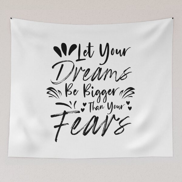 Item preview, Let Your Dreams Be Bigger Than Your Fears For Life Goals designed and sold by Dexter Freeman.