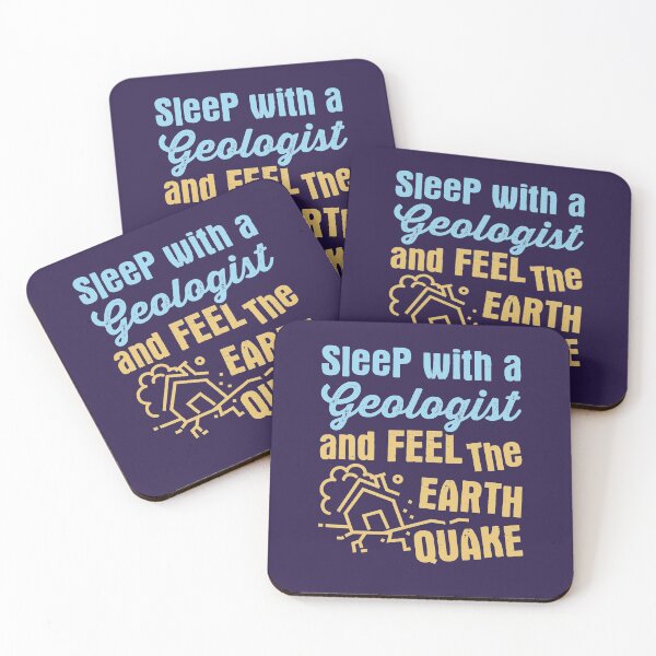Item preview, Sleep with a Geologist and Feel the Earth Quake Funny Geology Joke designed and sold by jaygo.