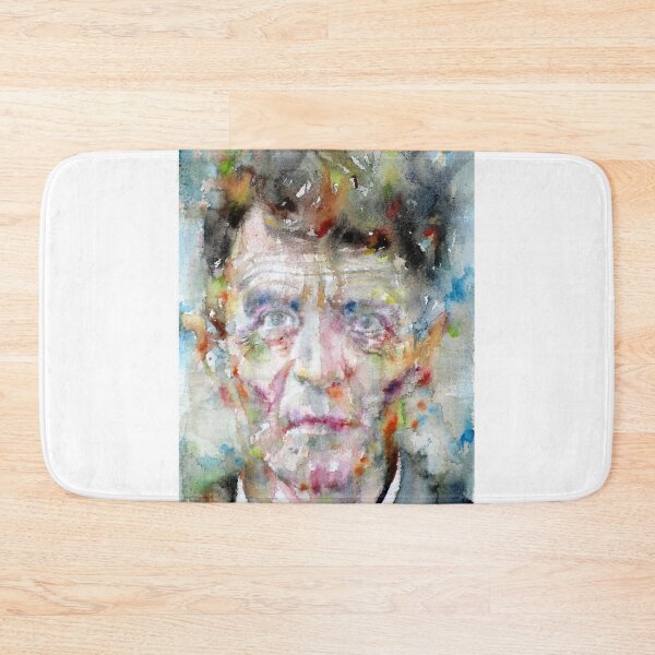Item preview, LUDWIG WITTGENSTEIN - watercolor portrait.2 designed and sold by lautir.