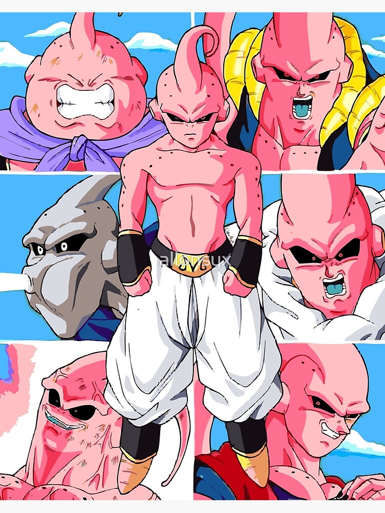 Forms Of Majin Boo by Mika San Art