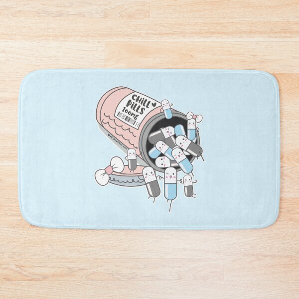 Item preview, chill pills cute pills cartoon designed and sold by princessmi-com.