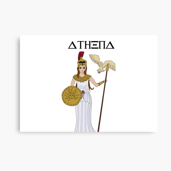 Colorful depiction of the greek goddess athena with helmet and owl on  Craiyon