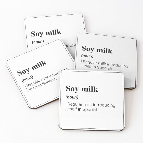 Item preview, Soy Milk Meaning designed and sold by L1nes.