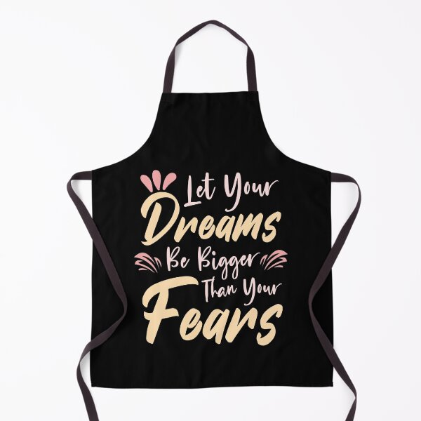 Item preview, Let Your Dreams Be Bigger Than Your Fears Colorful Motivational Quote designed and sold by Dexter Freeman.