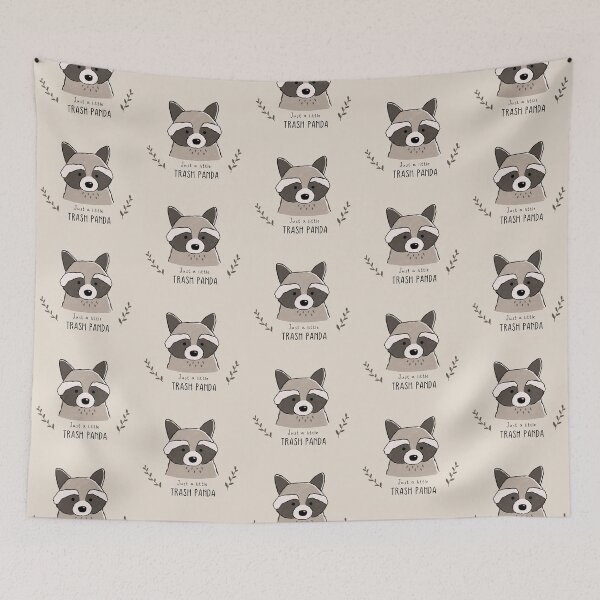 Item preview, Just a little trash panda raccoon sticker pack designed and sold by Sophieeeeehu.