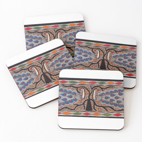 Item preview, Dancing Peacocks in Full Flair designed and sold by EthnicDiscovery.