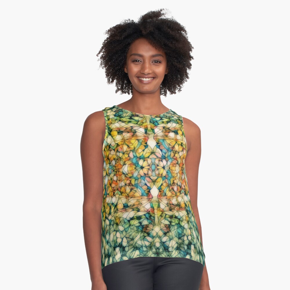 Item preview, Sleeveless Top designed and sold by artlovervip.