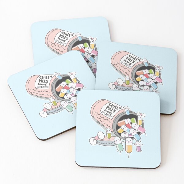 Item preview, chill pills cute pills cartoon designed and sold by princessmi-com.