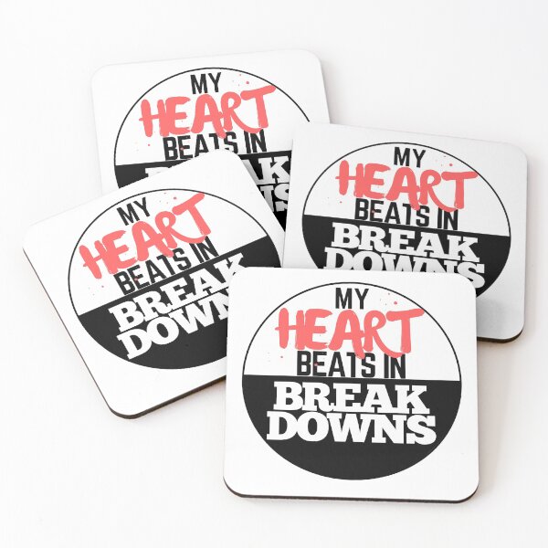 Item preview, My Heart Beats In Breakdowns designed and sold by fouryearstrong.