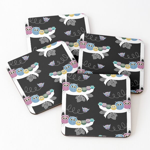 Item preview, Owls at midnight in trees designed and sold by JAWSCreatives.