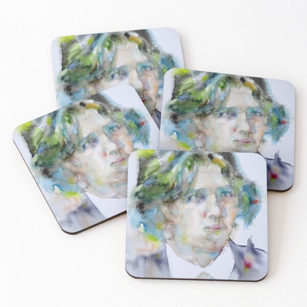Item preview, OSCAR WILDE - watercolor portrait.13 designed and sold by lautir.