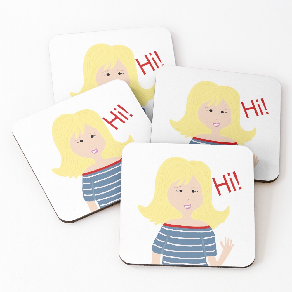 Item preview, Coasters (Set of 4) designed and sold by RepeatCandy.