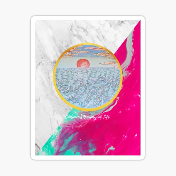 Continuous Journey of Life Sticker