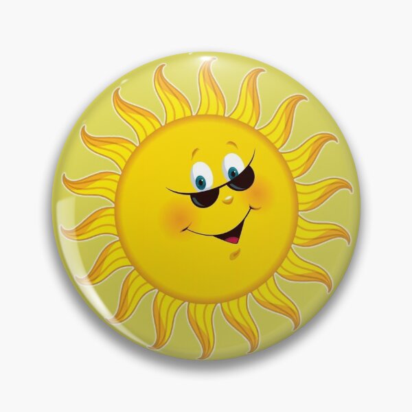 Item preview, Funny Cartoon Sun Laughs In Sunglasses designed and sold by Phantasmal-2-do.